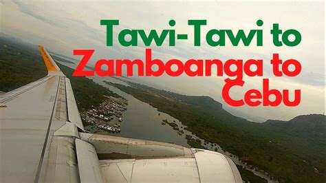 flight zamboanga to tawi-tawi